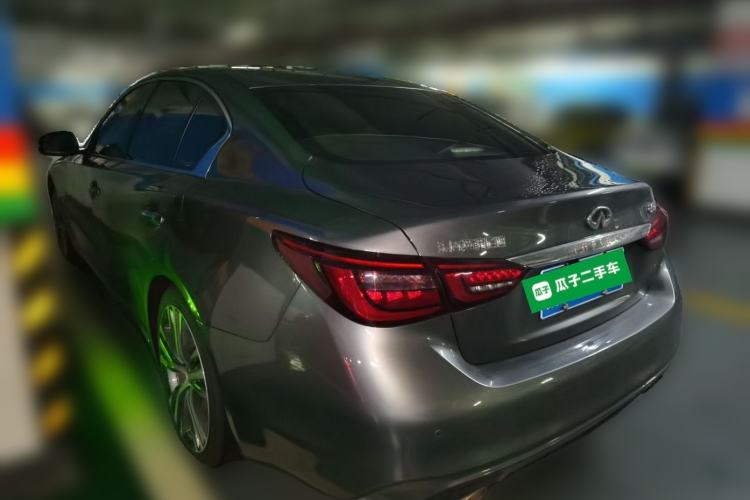 Used Infiniti Q50L 2022 2.0T Enjoyment Edition Rear Left 45 Deg