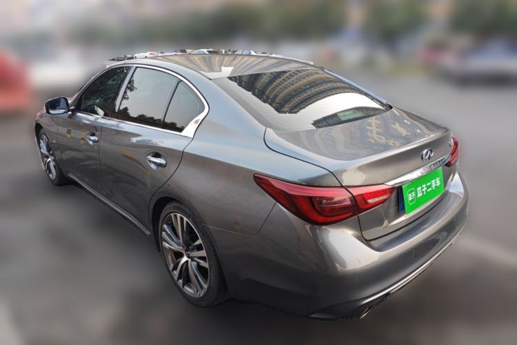 Used Infiniti Q50L 2022 2.0T Enjoyment Edition Rear Left 45 Deg