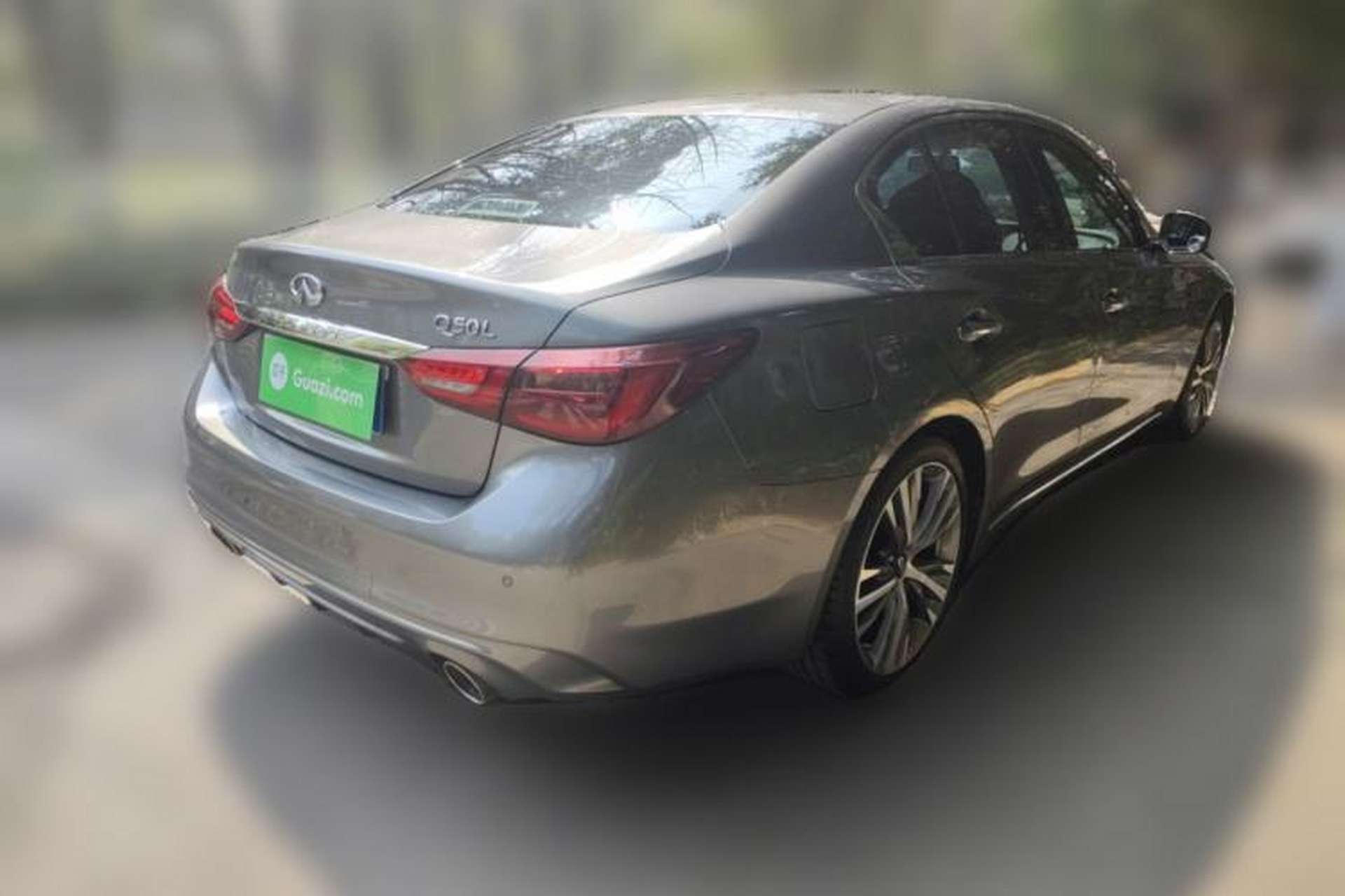 Used Infiniti Q50L 2022 2.0T Enjoyment Edition Rear Right 45 Deg