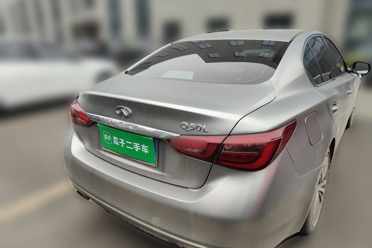 Used Infiniti Q50L 2022 2.0T Enjoyment Edition Rear Right 45 Deg