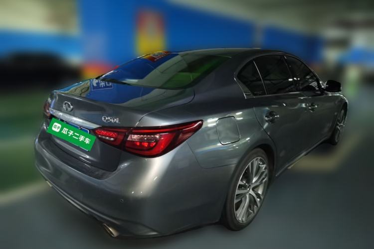 Used Infiniti Q50L 2022 2.0T Enjoyment Edition Rear Right 45 Deg