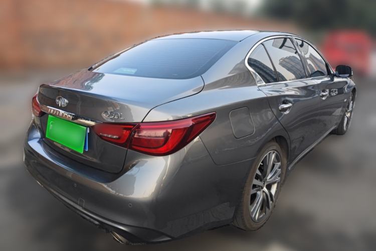Used Infiniti Q50L 2022 2.0T Enjoyment Edition Rear Right 45 Deg