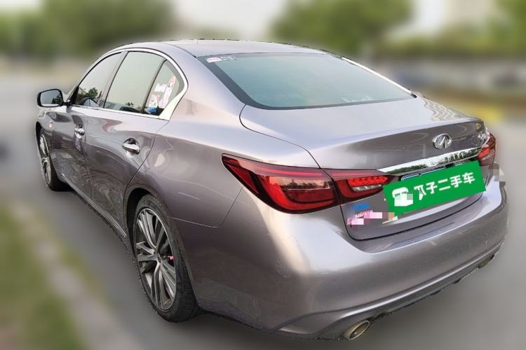 Used Infiniti Q50L 2022 2.0T Enjoyment Edition Rear Left 45 Deg