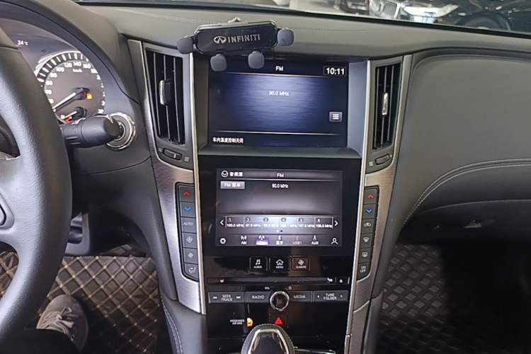 Used Infiniti Q50L 2022 2.0T Enjoyment Edition Audio And AC Panel