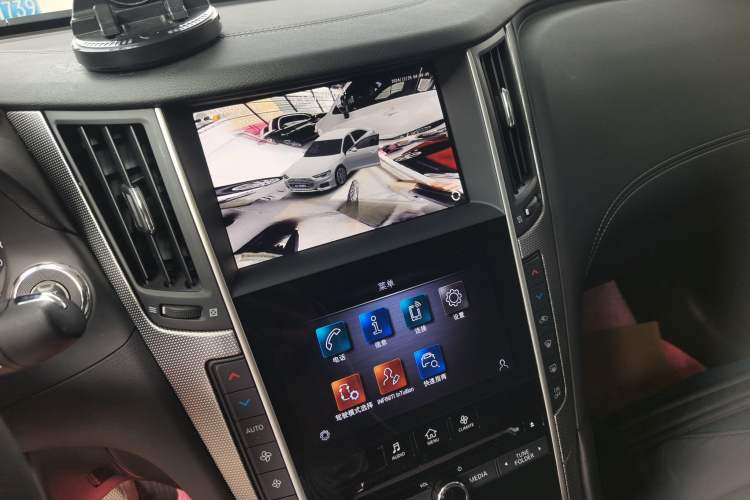 Used Infiniti Q50L 2022 2.0T Enjoyment Edition Audio And AC Panel