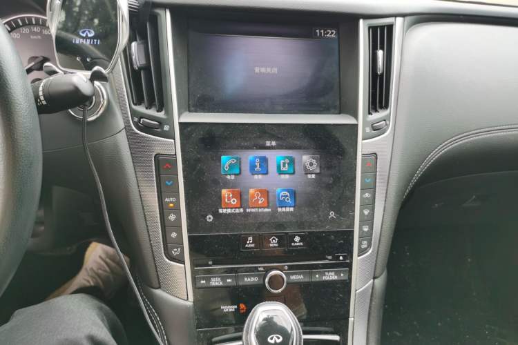 Used Infiniti Q50L 2022 2.0T Enjoyment Edition Audio And AC Panel