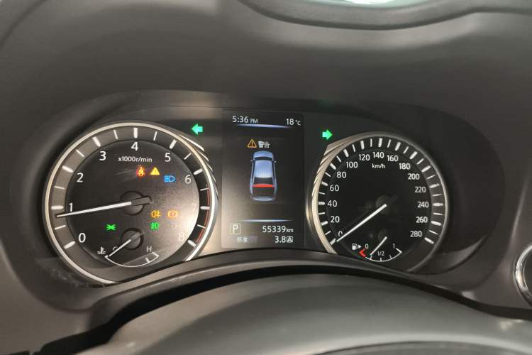 Used Infiniti Q50L 2022 2.0T Comfort Edition Instrument Cluster
