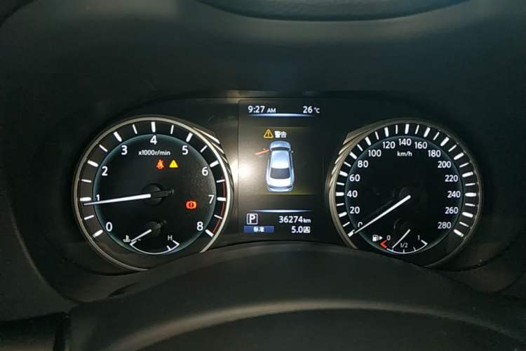 Used Infiniti Q50L 2022 2.0T Comfort Edition Instrument Cluster