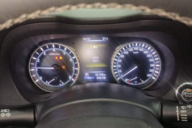 Used Infiniti Q50L 2022 2.0T Comfort Edition Instrument Cluster
