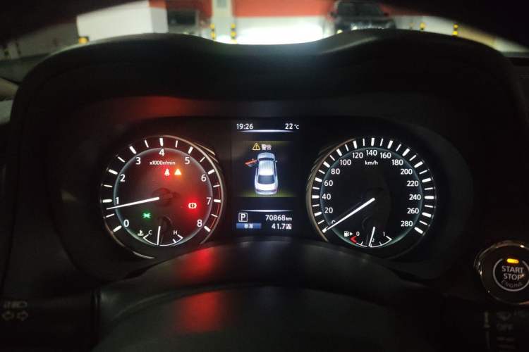 Used Infiniti Q50L 2022 2.0T Comfort Edition Instrument Cluster