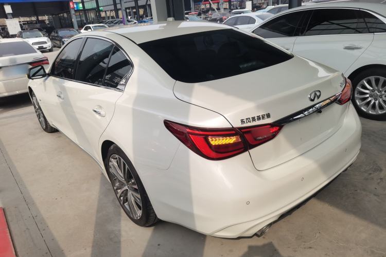 Used Infiniti Q50L 2022 2.0T Enjoyment Edition Rear Left 45 Deg