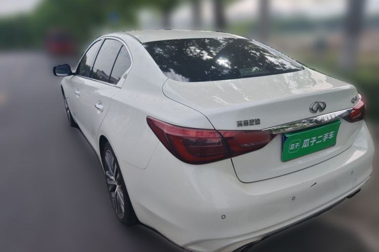 Used Infiniti Q50L 2022 2.0T Enjoyment Edition Rear Left 45 Deg