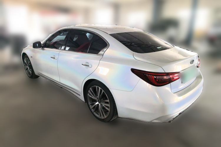 Used Infiniti Q50L 2022 2.0T Enjoyment Edition Rear Left 45 Deg