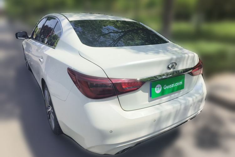 Used Infiniti Q50L 2022 2.0T Enjoyment Edition Rear Left 45 Deg