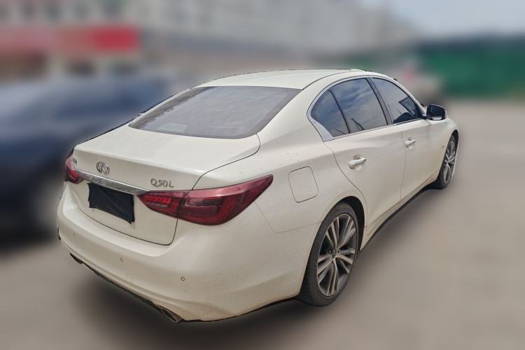 Used Infiniti Q50L 2022 2.0T Enjoyment Edition Rear Right 45 Deg