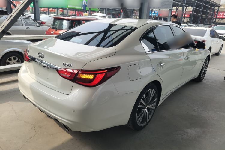 Used Infiniti Q50L 2022 2.0T Enjoyment Edition Rear Right 45 Deg