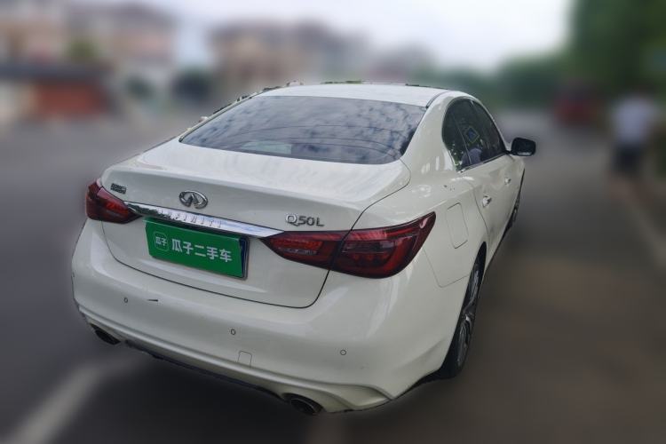 Used Infiniti Q50L 2022 2.0T Enjoyment Edition Rear Right 45 Deg
