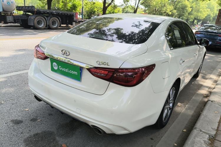 Used Infiniti Q50L 2022 2.0T Comfort Edition Rear Right 45 Deg