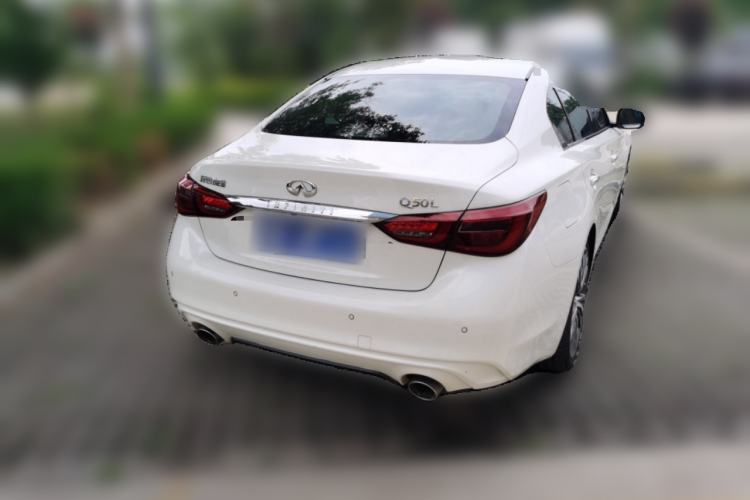 Used Infiniti Q50L 2022 2.0T Enjoyment Edition Rear Right 45 Deg