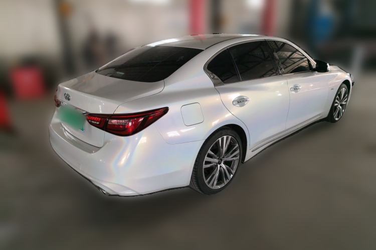 Used Infiniti Q50L 2022 2.0T Enjoyment Edition Rear Right 45 Deg