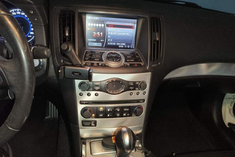 Used Infiniti Q60 2013 3.7L Audio And AC Panel
