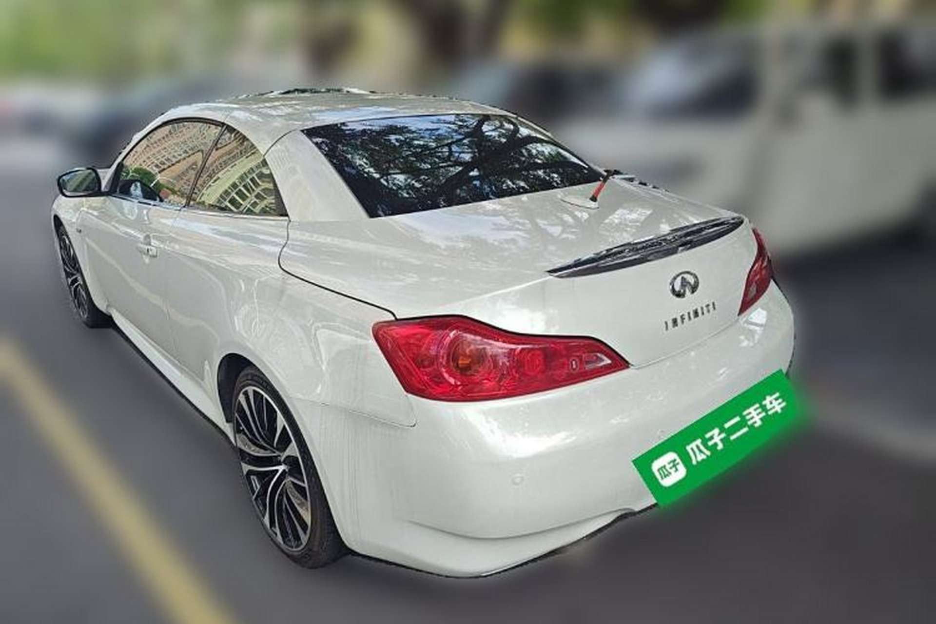 Used Infiniti Q60 2013 3.7L Rear Left 45 Deg