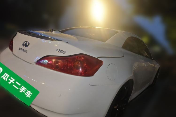 Used Infiniti Q60 2013 3.7L Rear Right 45 Deg