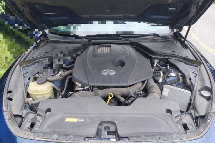 Used Infiniti Q60 2017 S 2.0T Luxury Sport Edition Engine Bay