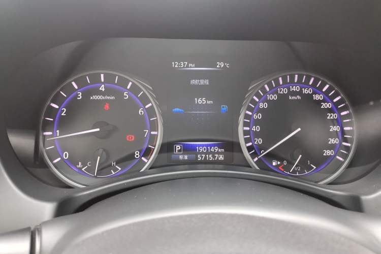 Used Infiniti Q60 2017 S 2.0T Luxury Sport Edition Instrument Cluster