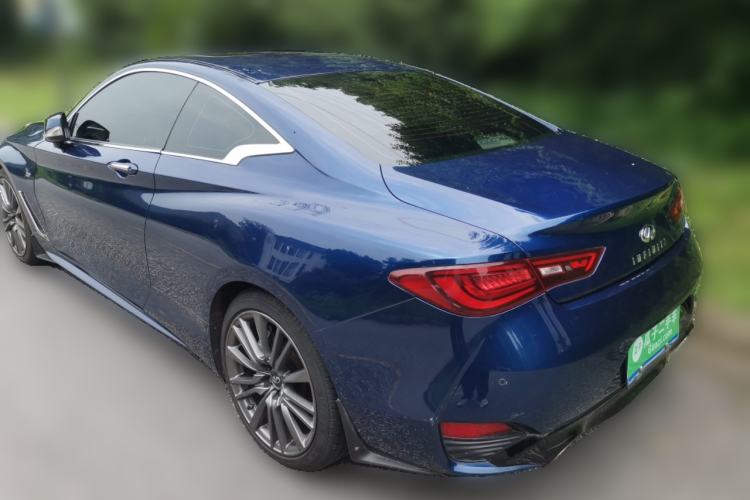 Used Infiniti Q60 2017 S 2.0T Luxury Sport Edition Rear Left 45 Deg