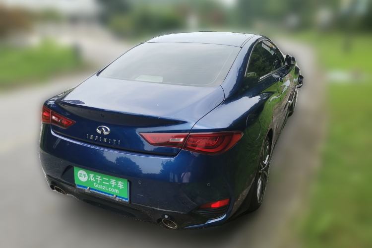 Used Infiniti Q60 2017 S 2.0T Luxury Sport Edition Rear Right 45 Deg