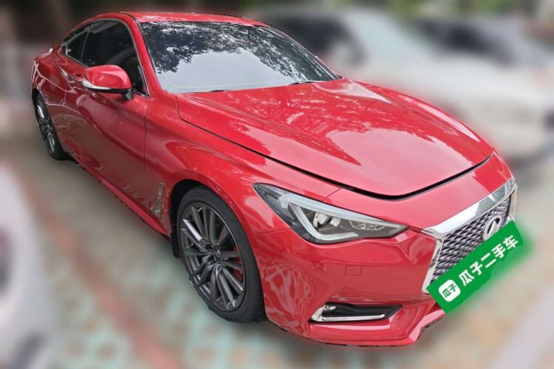 Used Infiniti Q60 2017 S 2.0T Luxury Sport Edition Front Right 45 Deg