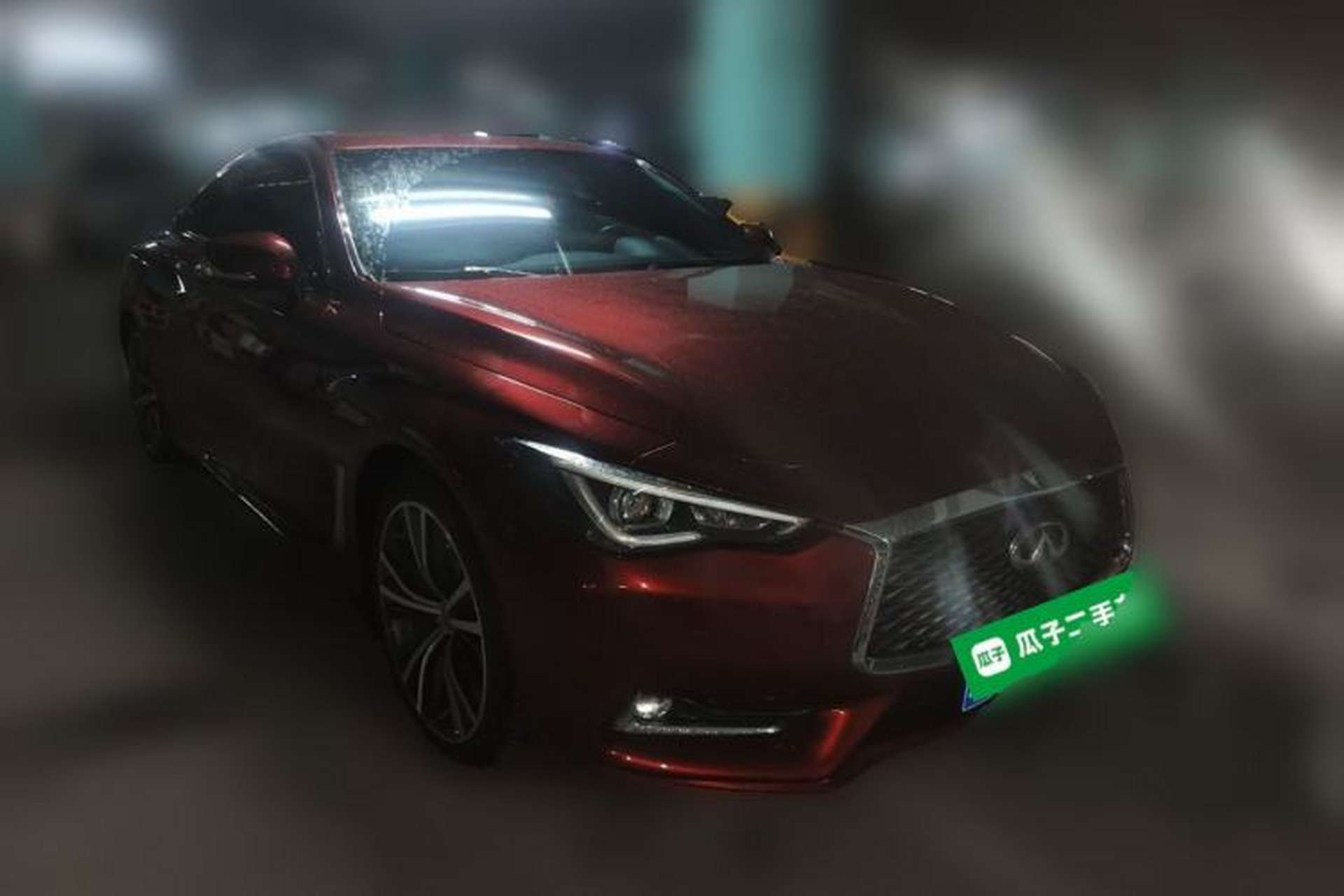Used Infiniti Q60 2017 2.0T Luxury Edition Front Right 45 Deg