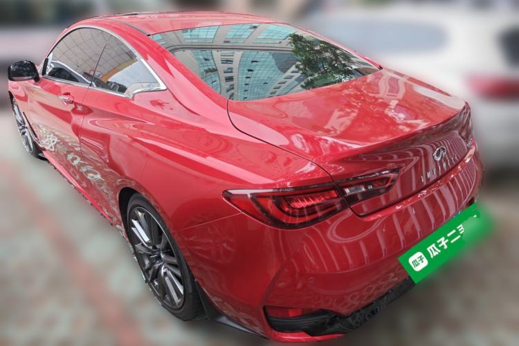 Used Infiniti Q60 2017 S 2.0T Luxury Sport Edition Rear Left 45 Deg