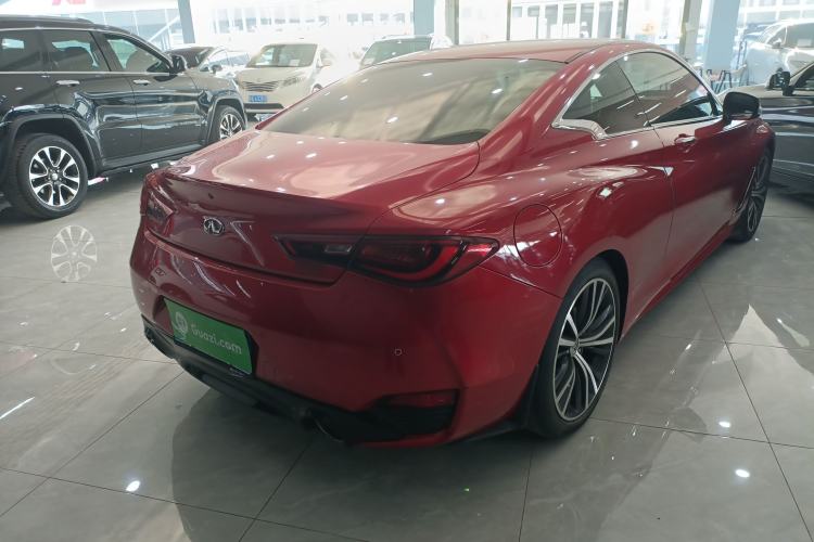 Used Infiniti Q60 2017 2.0T Luxury Edition Rear Right 45 Deg
