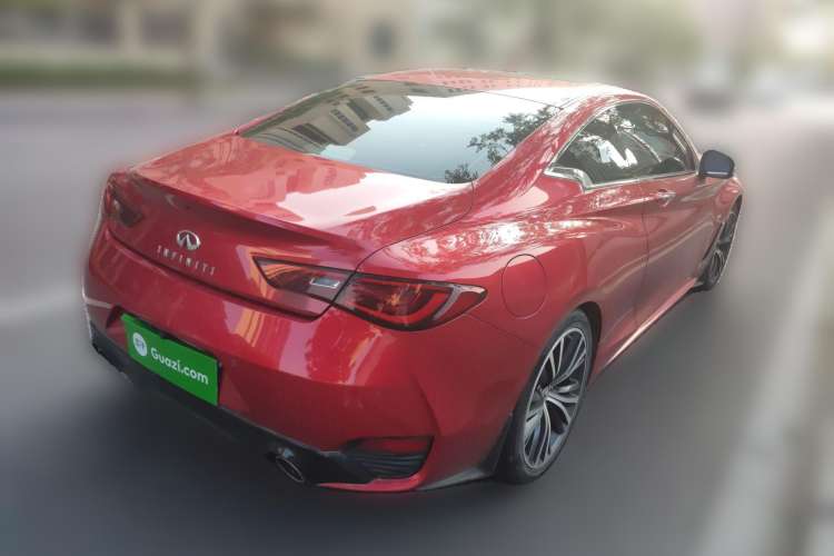 Used Infiniti Q60 2017 2.0T Luxury Edition Rear Right 45 Deg