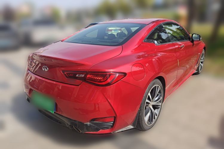 Used Infiniti Q60 2017 2.0T Luxury Edition Rear Right 45 Deg