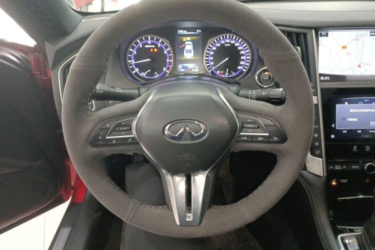 Used Infiniti Q60 2017 2.0T Luxury Edition Steering Wheel