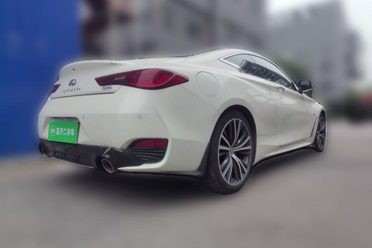 Used Infiniti Q60 2017 2.0T Luxury Edition Rear Right 45 Deg