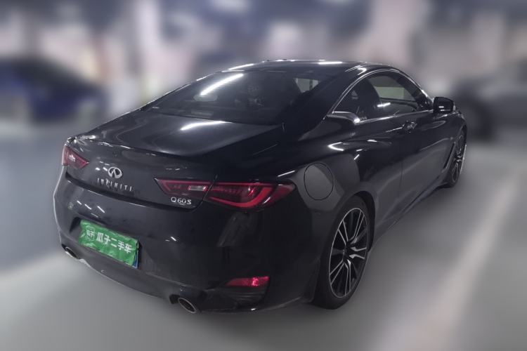 Used Infiniti Q60 2019 S 2.0T Luxury Sport Edition Rear Right 45 Deg