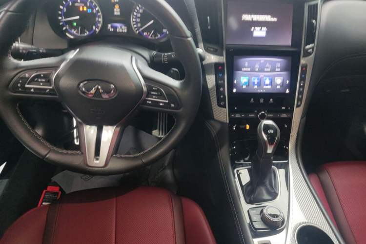 Used Infiniti Q60 2019 S 2.0T Luxury Sport Edition Audio And AC Panel
