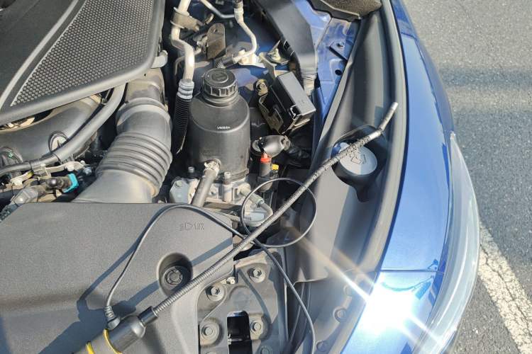 Used Infiniti Q60 2019 2.0T Luxury Edition Engine Bay Left