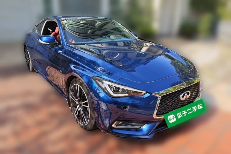 Used Infiniti Q60 2019 S 2.0T Luxury Sport Edition Front Right 45 Deg