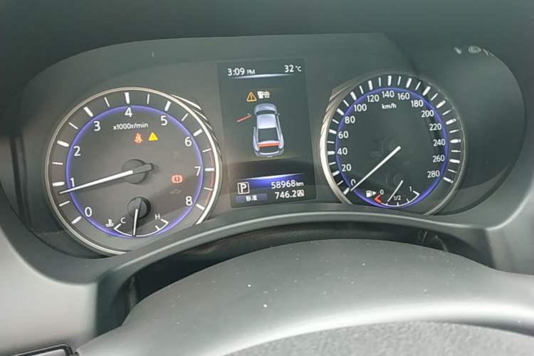 Used Infiniti Q60 2019 2.0T Luxury Edition Instrument Cluster