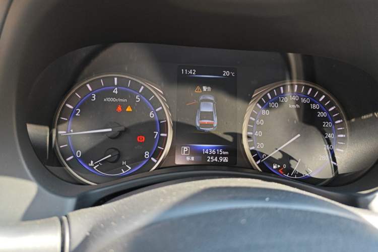 Used Infiniti Q60 2019 S 2.0T Luxury Sport Edition Instrument Cluster