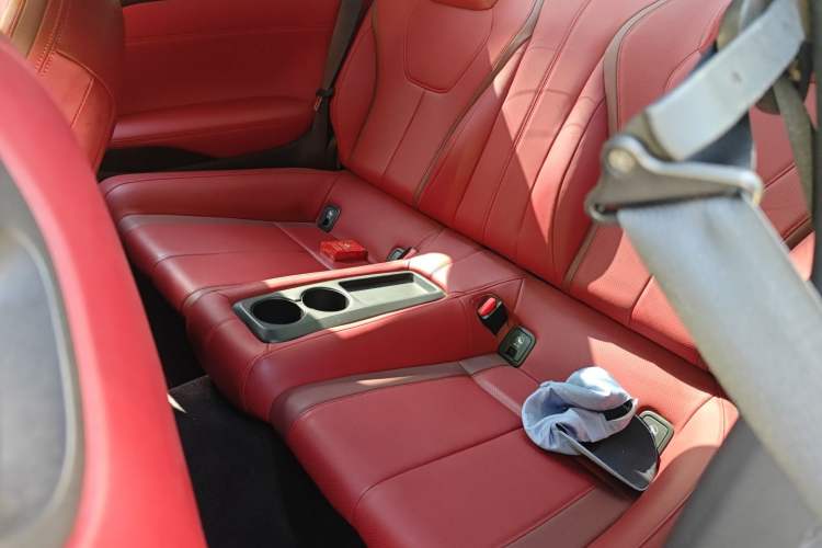 Used Infiniti Q60 2019 S 2.0T Luxury Sport Edition Left Rear Seat