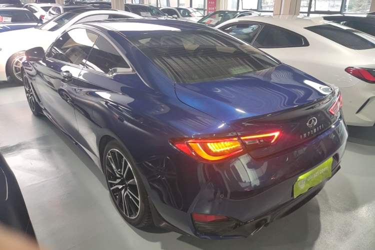 Used Infiniti Q60 2019 S 2.0T Luxury Sport Edition Rear Left 45 Deg