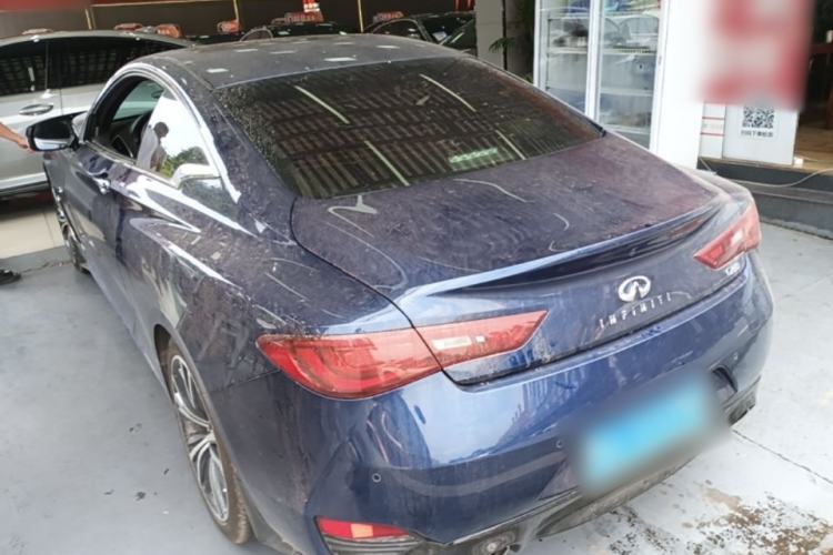 Used Infiniti Q60 2019 2.0T Luxury Edition Rear Left 45 Deg