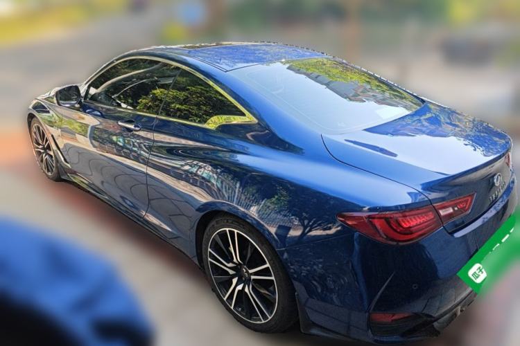Used Infiniti Q60 2019 S 2.0T Luxury Sport Edition Rear Left 45 Deg