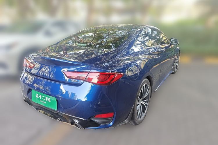 Used Infiniti Q60 2019 2.0T Luxury Edition Rear Right 45 Deg